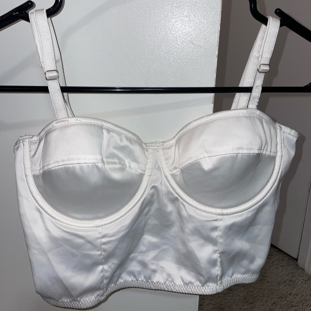 White Crop Top